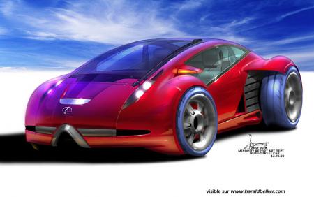 VOITURE FUTURISTE