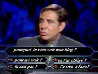 QUESTION POUR UN BLOGION